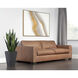 Baylor Marseille Camel Leather Sofa